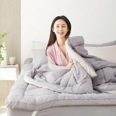 La Pomme 馬德蓮 四季 可機洗 床墊, 鋼灰色