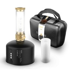 반디엘이디 LED 감성캠핑 충전식 레트로 조명 + 배터리 3500mA 세트, 백색(5700K), 1세트