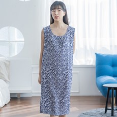 DINOBASSI 女款碎花無袖連身裙