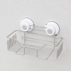 Glaster 吸盤式浴室迷你收納架, 混色