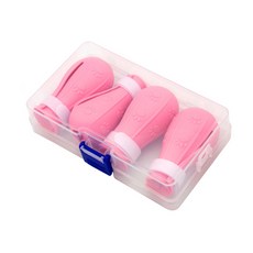 貓咪甜美安全腳球套組, 1套, 粉色的