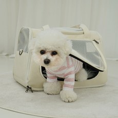 REDPUPPY 寵物安格拉外出提籠, 象牙白, 1個