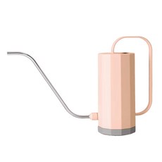 올비에스 파스텔 화분 물뿌리개, 1개, 베이지