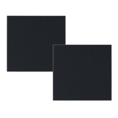 TILINS 雙孔用空白面板 深黑色, 2個