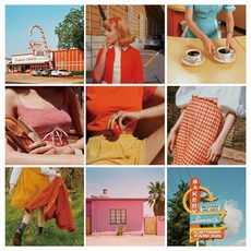 復古法國風景明信片組 9入, 1套, B型