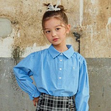 OWLEYBARN 女童 Blooming 荷葉邊棉質襯衫