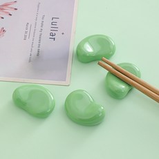 American Road 豆形簡約室內裝飾陶瓷筷匙架 HR2761