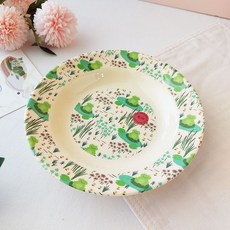 rice 印花餐盤組 20cm 2入組, Frog款, 1入