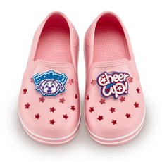 Spordino 兒童EVA舒星帶室內拖鞋與鞋扣2件組