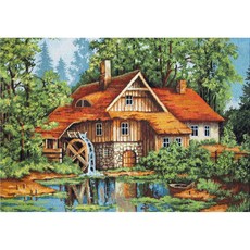 十字繡套組 Luca S Mill in the Forest B480, 1套, 混合顏色