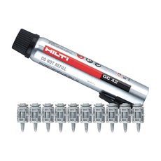Hilti 氣罐 GC42+混凝土銷 24mm XP G3 MX 1200p 套組適用於 壓片機, 1套