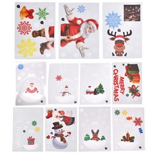 PARTYSHOW 聖誕貼紙包 117p, 混合顏色