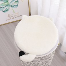 綠豆煎餅形狀貓咪造型坐墊, 糯米