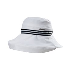 韓國 SUPERIOR SGF67女用條紋亮點休閒帽, 白色 31(LABW10531), 1個