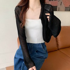 andstyle 女款夏季針織短上衣短版開襟衫 260720