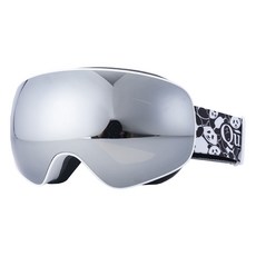 ROCKBROS 洛克兄弟 QNature滑雪滑雪板護目鏡 Q23-006, 熊貓+黑色