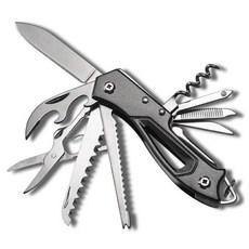 Dr.Tools 14合1 多功能戶外折疊工具刀, 1個