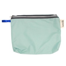 BEBE CHOUETTE 防水尿布收納袋, 薄荷色(收納袋), 隨機出貨(緞帶)