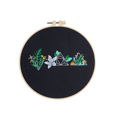 Enasoo 布料手工刺繡入門 十字繡DIY套組, 05, 1套