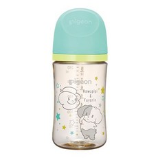 pigeon 貝親 第三代母感PPSU奶瓶 大, 皮皮狗, 240ml, 1個