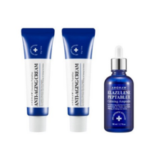 AHOHAW Elazulene Peptablue彈力緊緻乳霜 50g 2條+鎮靜安瓶 50ml組, 1套