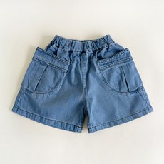 Bienvenue 兒童可愛牛仔短褲 BN-4724