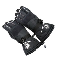 BLACK YAK S-襯墊手套, 黑色的