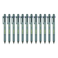 monAmi O'clock Smoky 原子筆 0.5mm, 綠色, 12個