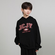 제니 아동용 오버핏 JCJY 후드 티셔츠 JN2009H