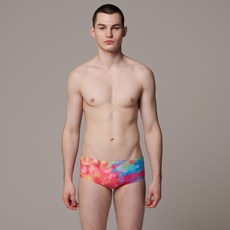 Rally 男款高彈力耐穿短版四角室內泳褲 OSMR686