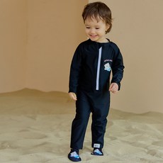 IAMBEBE 兒童款Hello Animal全身防磨衣