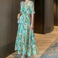 페이퍼먼츠 롱 캉캉 러플 원피스 00463 빅사이즈 포함