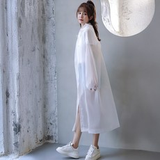 고급형 eva 우의 NS, 화이트, 1개 화이트, 1개