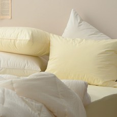 타카타카 WP워터쉴드 방수 베개커버 + 솜포함 세트, 레몬샤베트, 1개