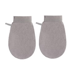 컬라피 얇은 목욕탕 타올, 그레이, 2개, 1개입