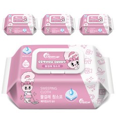 Cleanup 艾斯樂兔 濕拖巾 大尺寸 32片, 4個