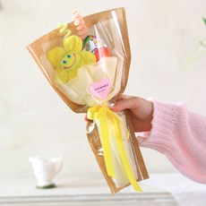 조이풀 스마일 킨더조이 꽃다발, 옐로우