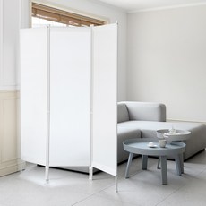까사마루 심플 가림막 파티션 3단 1800, 화이트