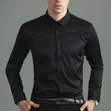 男性 Market A 商務長袖襯衫