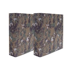 Heemang A4迷彩軍風厚紙板資料夾 200頁, 數位迷彩, 2本