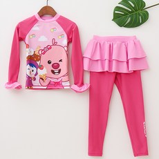 Pororo 女童甜美兩件式泳裝組 PP037