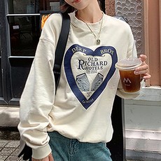 레몬소울 레소울 루즈핏 기모 맨투맨