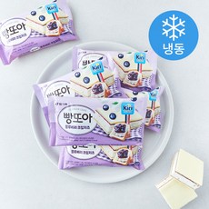 빵또아 블루베리 크림치즈 아이스크림 (냉동), 6개, 1개입, 180ml