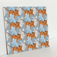 HTP 傳統圖案磁磚 虎紋 動物紋 K1233 1000582, 1個