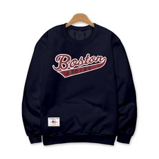 NEOZZANG YTCLOSET 男女通用 草寫體 刷毛 大學T恤