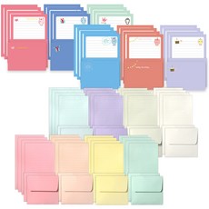 投影迷你彩虹粉彩文具 8 種 + 可愛動物文具 6 種套裝, 1套, 混合顏色