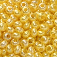 물건파는남자 아크릴 진주 DIY 팔찌 비즈 14mm 30p, 옐로우, 1개