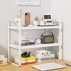 Market Plan 書桌櫃 2層層架 書架, 1個, 白色