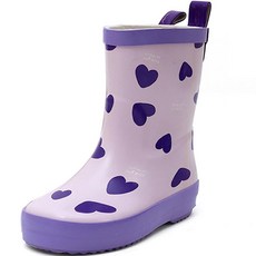 Bimbo Bimba 兒童愛心圖案雨靴