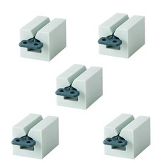 擠牙膏器 g304 方形款 5入, 淺藍, 1組